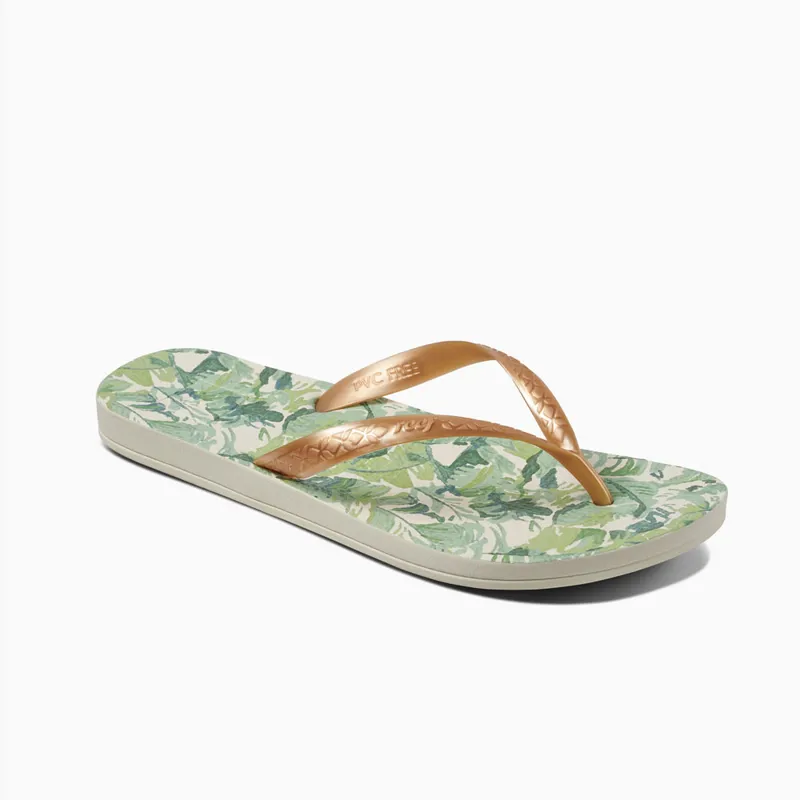 Reef Escape Lux Prints Gold Palms-1